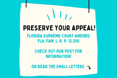 Preserve Your Appeal! Read On For Rule Changes…