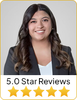 Mireya Lacayo, Esq. attorney in a business suit stands confidently, showcasing five stars, representing excellence in her field. - The Family Law Firm Of Tampa Bay